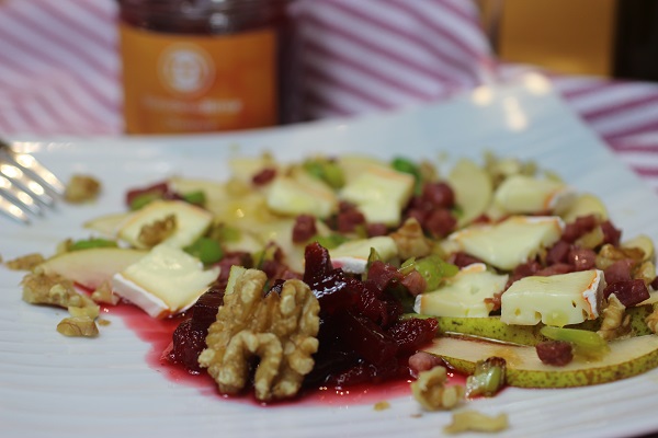 Rezept Birnen Carpaccio mit Rote Bete Birne Chutney - Meingemachtes ...